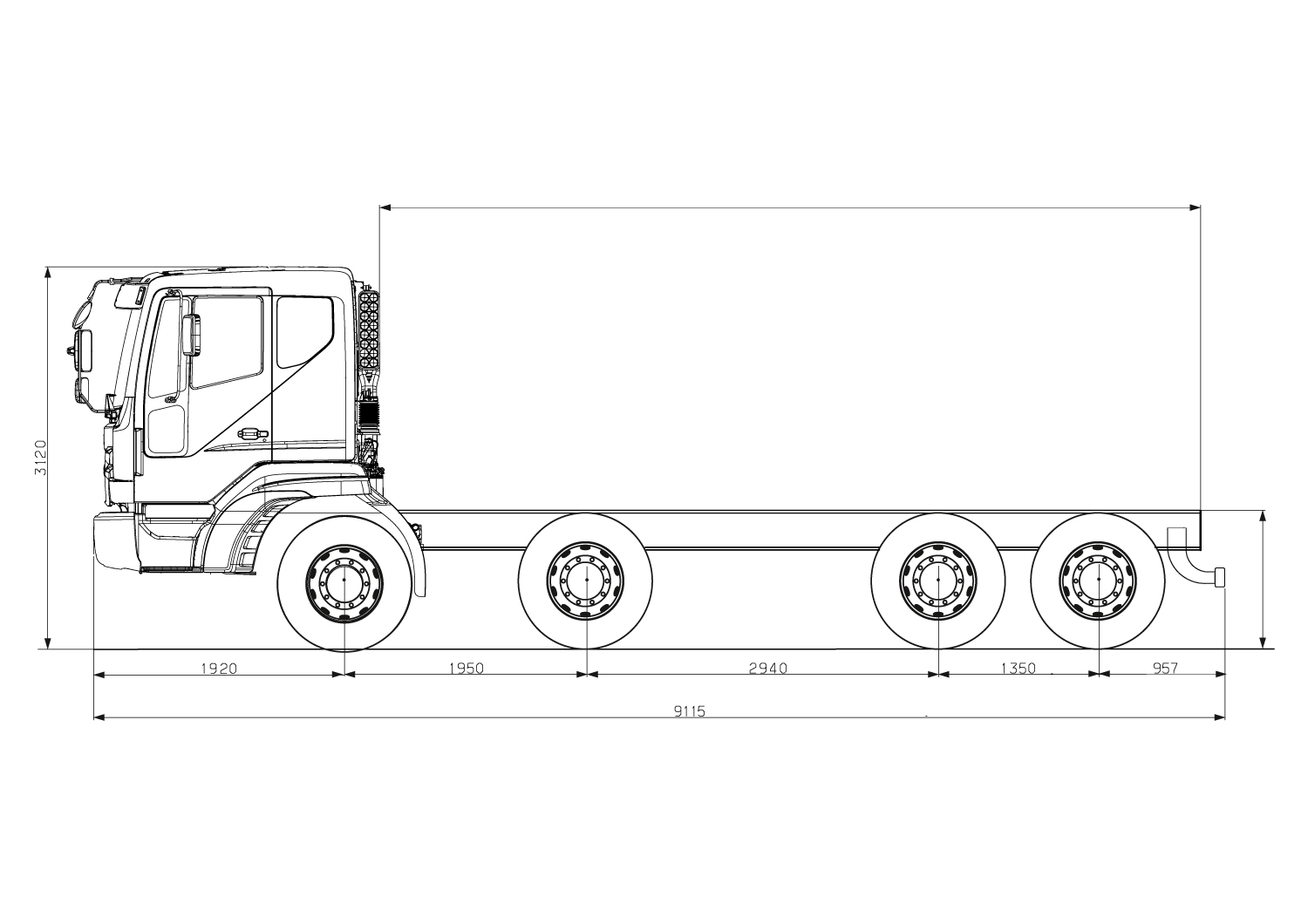 Самосвал Daewoo Novus CR7D8 фото